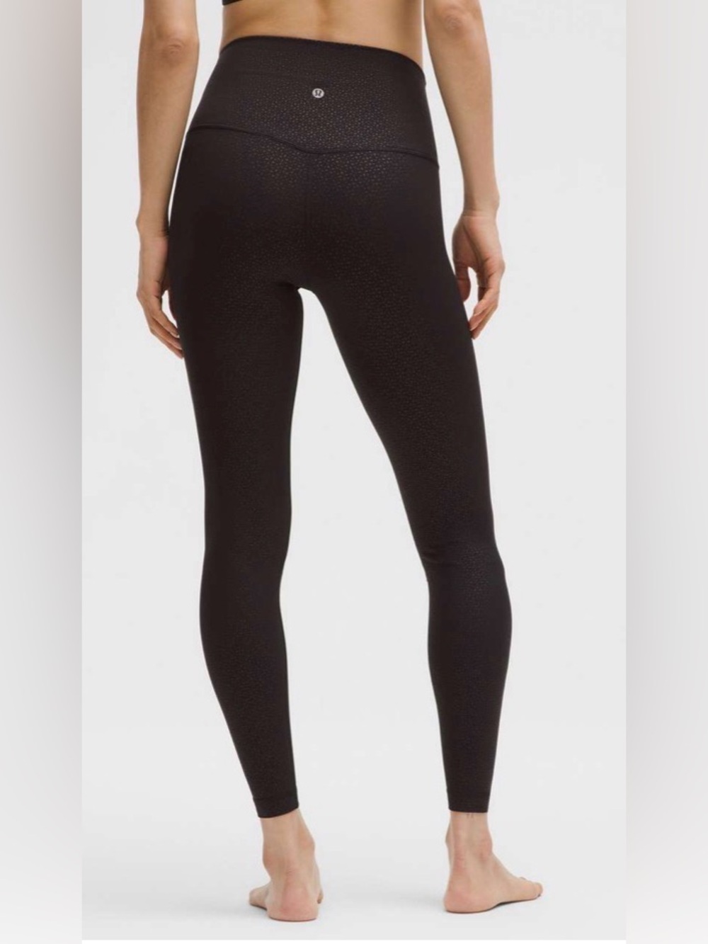 NWOT New Lululemon Align High-Rise Pant 25"
Lace Dot Emboss Black